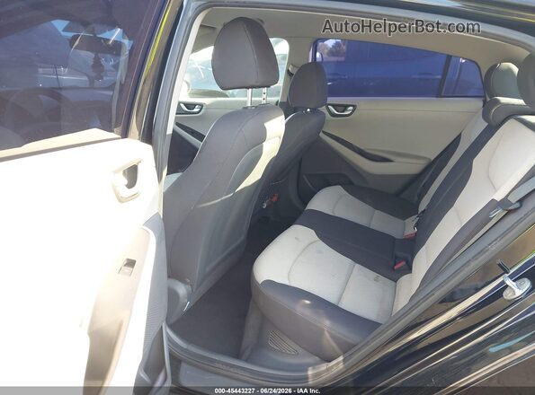 KMHC65LC0HU049505 2017 HYUNDAI IONIQ HYBRID Black Вид наклейки з VIN-кодом