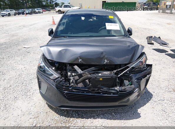 KMHC65LC0JU076449 2018 HYUNDAI IONIQ HYBRID Gray Vista frontal