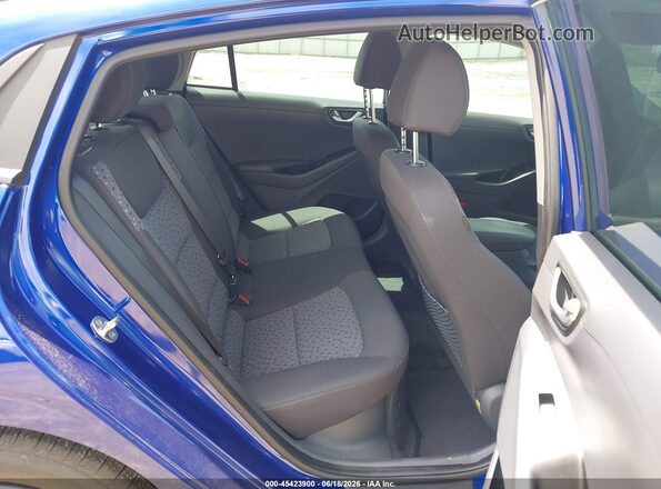 KMHC65LC0KU125473 2019 HYUNDAI IONIQ HYBRID Blue VIN კოდის სტიკერის ხედი