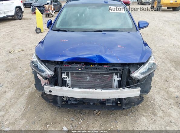 KMHC65LC0KU125473 2019 HYUNDAI IONIQ HYBRID Blue წინა ხედი