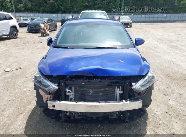 KMHC65LC0KU125473 2019 HYUNDAI IONIQ HYBRID Blue ხელსაწყოთა პანელის ხედი
