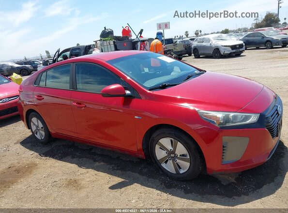 KMHC65LC0KU176195 2019 HYUNDAI IONIQ HYBRID Red 