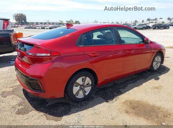 KMHC65LC0KU176195 2019 HYUNDAI IONIQ HYBRID Red 