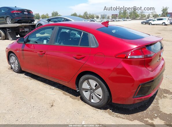 KMHC65LC0KU176195 2019 HYUNDAI IONIQ HYBRID Red 