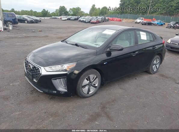 KMHC65LC0LU220522 2020 HYUNDAI IONIQ HYBRID Black Vista tres cuartos delantera izquierda