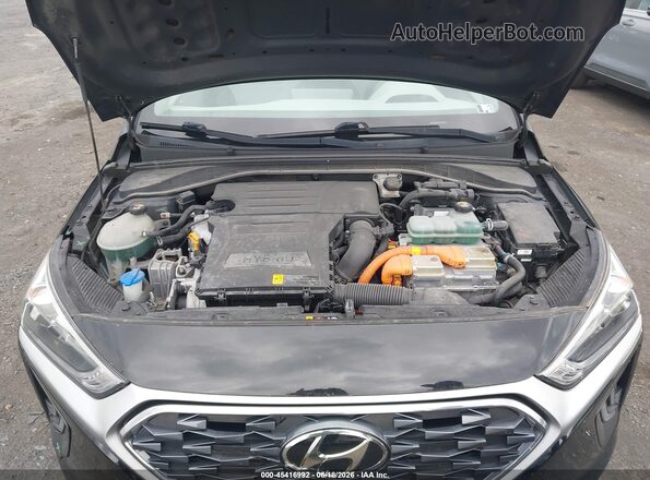KMHC65LC0LU220522 2020 HYUNDAI IONIQ HYBRID Black Vista trasera