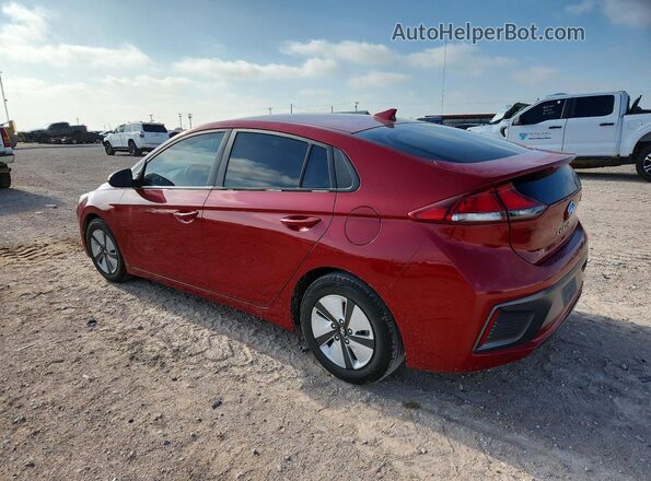 KMHC65LC0NU267407 2022 HYUNDAI IONIQ Red Rear left