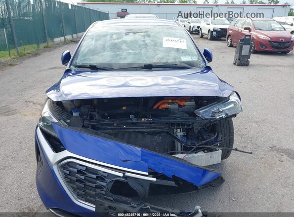 KMHC65LC0NU275149 2022 HYUNDAI IONIQ HYBRID Blue Vista del cuadro de instrumentos