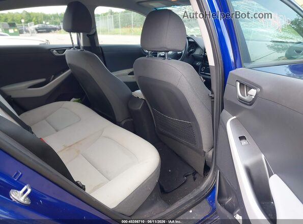 KMHC65LC0NU275149 2022 HYUNDAI IONIQ HYBRID Blue Vista de la etiqueta del VIN