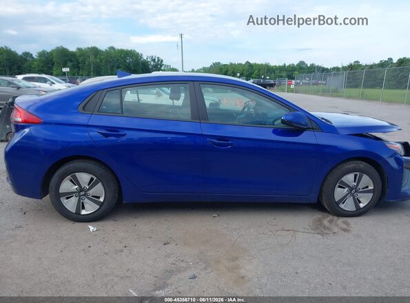 KMHC65LC0NU275149 2022 HYUNDAI IONIQ HYBRID Blue Vista interior trasera