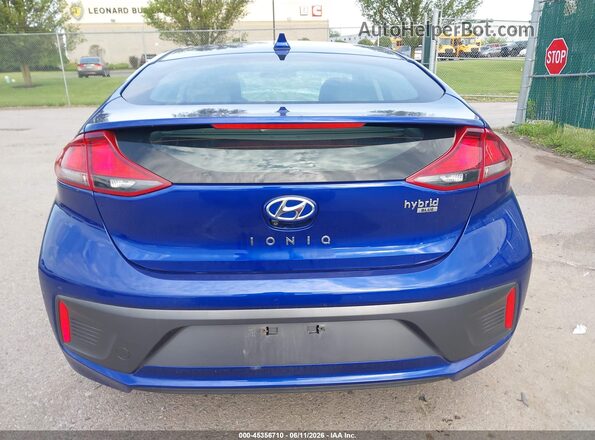 KMHC65LC0NU275149 2022 HYUNDAI IONIQ HYBRID Blue 