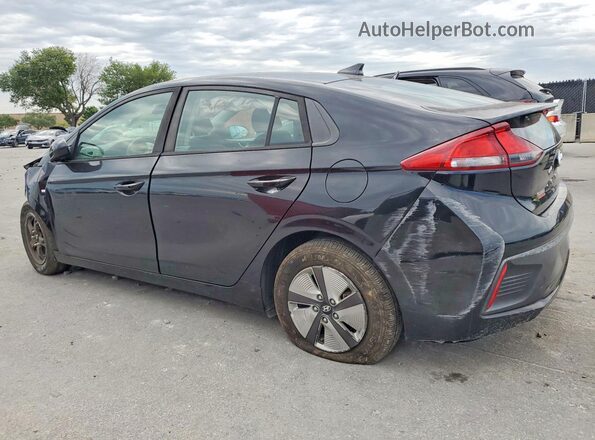 KMHC65LC1JU075794 2018 HYUNDAI IONIQ Black Trasero izquierdo