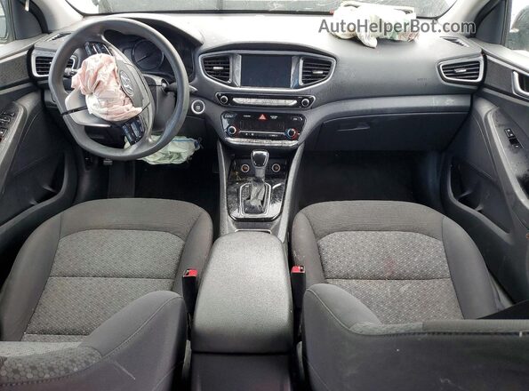 KMHC65LC1JU075794 2018 HYUNDAI IONIQ Black Vista del salpicadero