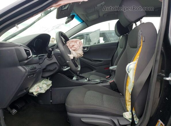 KMHC65LC1JU075794 2018 HYUNDAI IONIQ Black Vista interior delantera