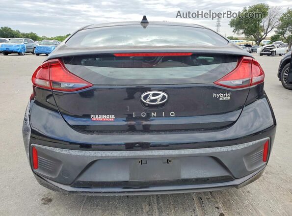 KMHC65LC1JU075794 2018 HYUNDAI IONIQ Black Vista trasera