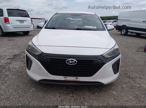 KMHC65LC1JU100127 2018 HYUNDAI IONIQ HYBRID White 