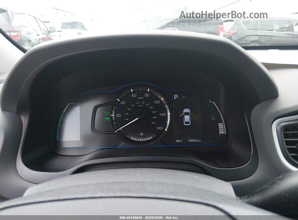 KMHC65LC1JU100127 2018 HYUNDAI IONIQ HYBRID White 