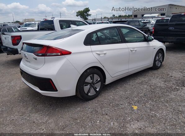 KMHC65LC1JU100127 2018 HYUNDAI IONIQ HYBRID White 