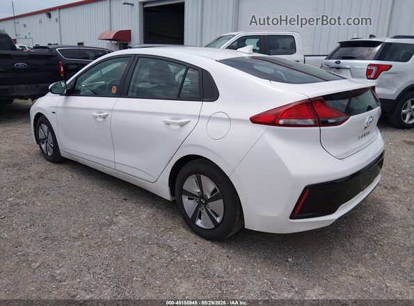 KMHC65LC1JU100127 2018 HYUNDAI IONIQ HYBRID White 