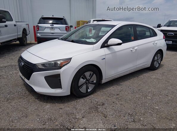 KMHC65LC1JU100127 2018 HYUNDAI IONIQ HYBRID White 