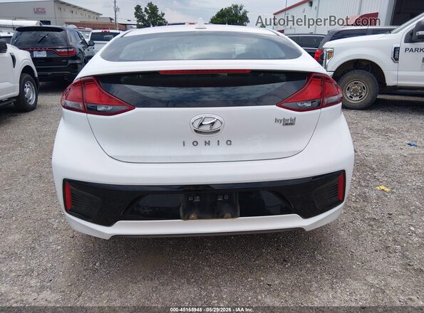 KMHC65LC1JU100127 2018 HYUNDAI IONIQ HYBRID White 