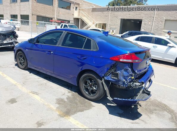 KMHC65LC1KU178876 2019 HYUNDAI IONIQ HYBRID Blue Tył lewy