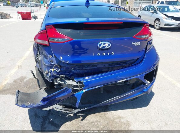 KMHC65LC1KU178876 2019 HYUNDAI IONIQ HYBRID Blue Widok z przodu