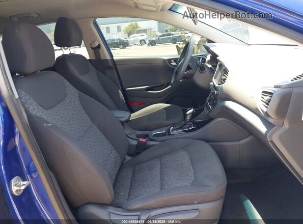 KMHC65LC1KU178876 2019 HYUNDAI IONIQ HYBRID Blue Widok wnętrza z przodu