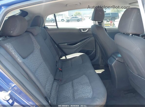 KMHC65LC1KU178876 2019 HYUNDAI IONIQ HYBRID Blue Widok naklejki z numerem VIN