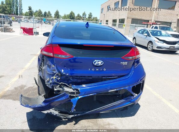 KMHC65LC1KU178876 2019 HYUNDAI IONIQ HYBRID Blue 