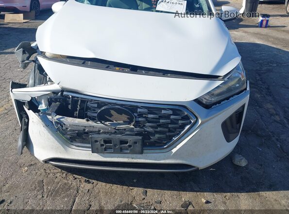 KMHC65LC1MU245432 2021 HYUNDAI IONIQ HYBRID White Դիմացի տեսք