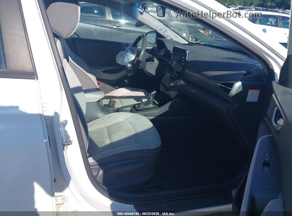 KMHC65LC1MU245432 2021 HYUNDAI IONIQ HYBRID White Սալոնի դիմացի տեսք