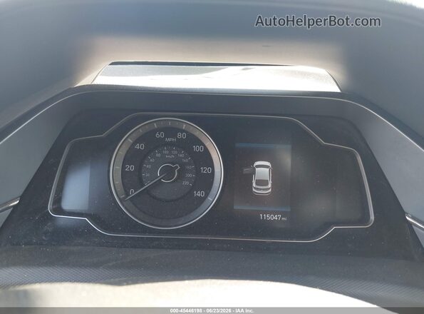 KMHC65LC1MU245432 2021 HYUNDAI IONIQ HYBRID White Հետևի նստատեղերի տեսք