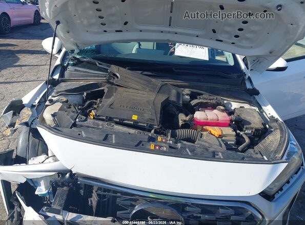 KMHC65LC1MU245432 2021 HYUNDAI IONIQ HYBRID White Հետևի տեսք