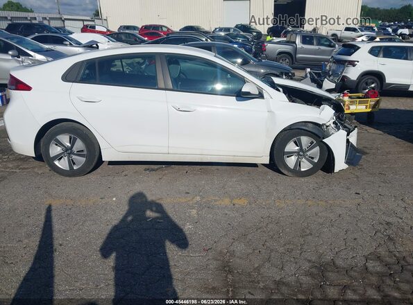 KMHC65LC1MU245432 2021 HYUNDAI IONIQ HYBRID White Սալոնի հետևի տեսք