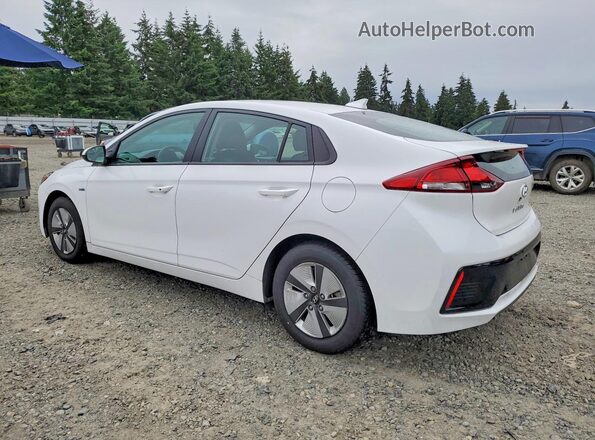 KMHC65LC2HU031295 2017 HYUNDAI IONIQ White Trasero izquierdo