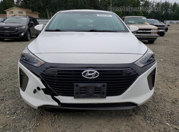 KMHC65LC2HU031295 2017 HYUNDAI IONIQ White Vista frontal