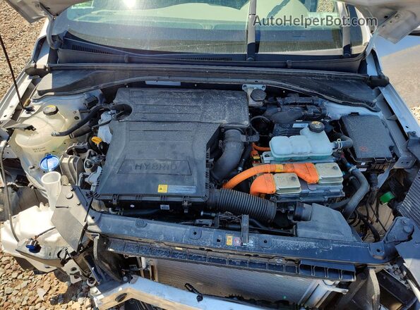 KMHC65LC3KU115438 2019 HYUNDAI IONIQ Silver უკანა სალონის ხედი