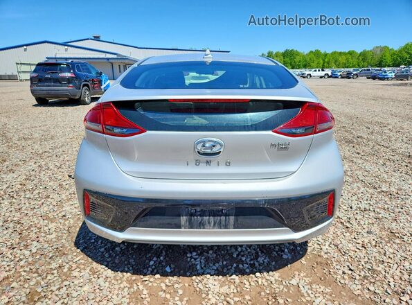 KMHC65LC3KU115438 2019 HYUNDAI IONIQ Silver უკანა ხედი