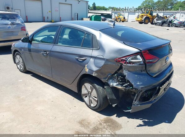 KMHC65LC3KU117593 2019 HYUNDAI IONIQ HYBRID Серый Задняя левая четверть