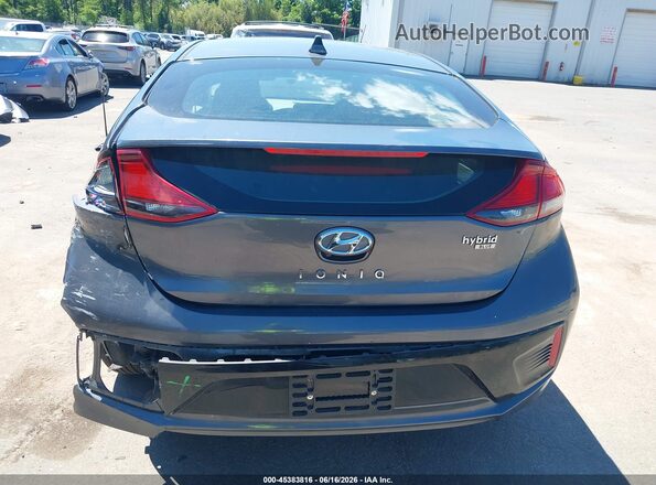 KMHC65LC3KU117593 2019 HYUNDAI IONIQ HYBRID Серый 