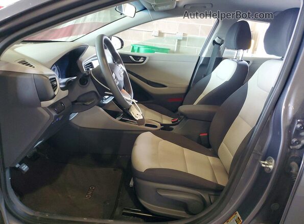 KMHC65LC3KU125306 2019 HYUNDAI IONIQ Gray Սալոնի դիմացի տեսք