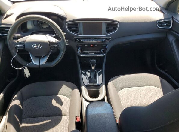KMHC65LC3KU175624 2019 HYUNDAI IONIQ Blue Vista del salpicadero