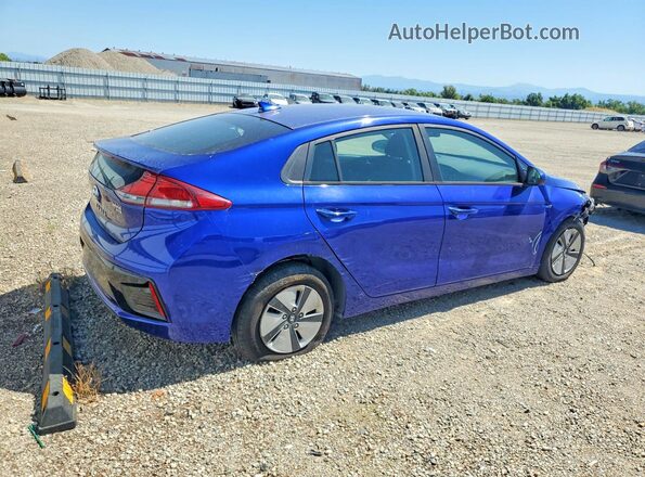 KMHC65LC3KU175624 2019 HYUNDAI IONIQ Blue Trasero derecho