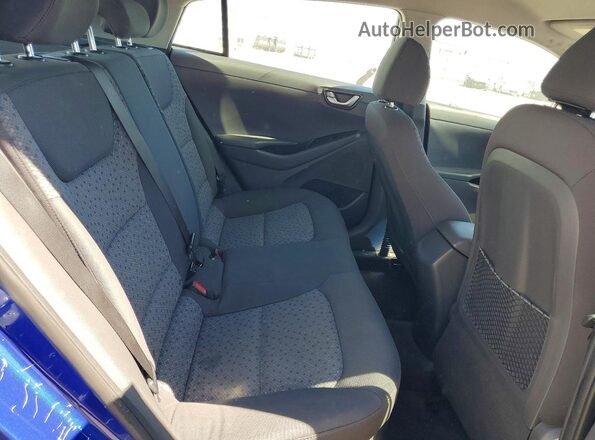 KMHC65LC3KU175624 2019 HYUNDAI IONIQ Blue Vista de los asientos traseros