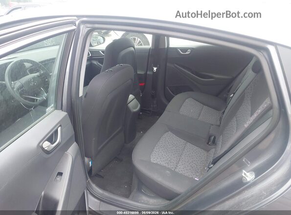 KMHC65LC3KU180094 2019 HYUNDAI IONIQ HYBRID Gray Вид наклейки з VIN-кодом