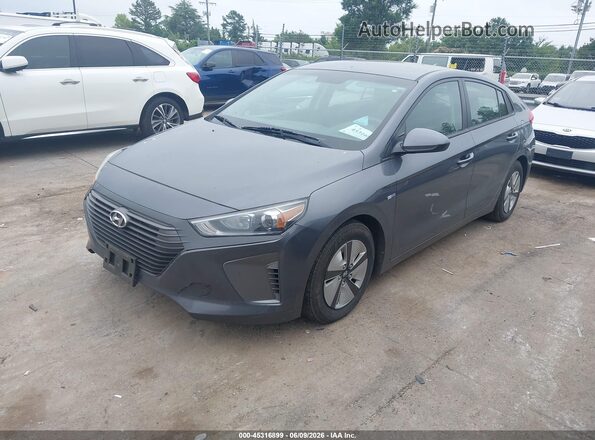 KMHC65LC3KU180094 2019 HYUNDAI IONIQ HYBRID Gray Передня ліва чверть