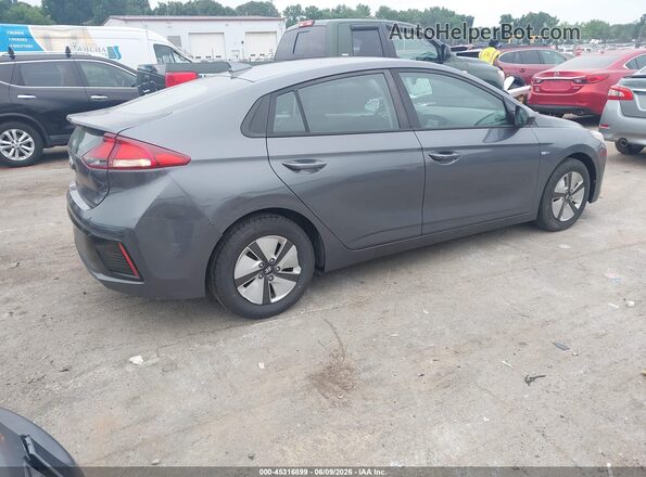 KMHC65LC3KU180094 2019 HYUNDAI IONIQ HYBRID Gray Задня права чверть