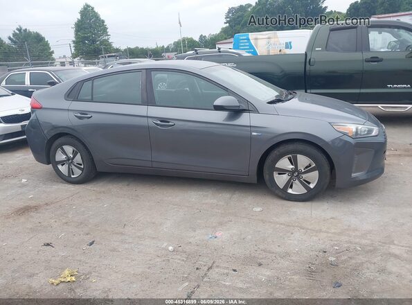 KMHC65LC3KU180094 2019 HYUNDAI IONIQ HYBRID Gray Вид задньої частини салону