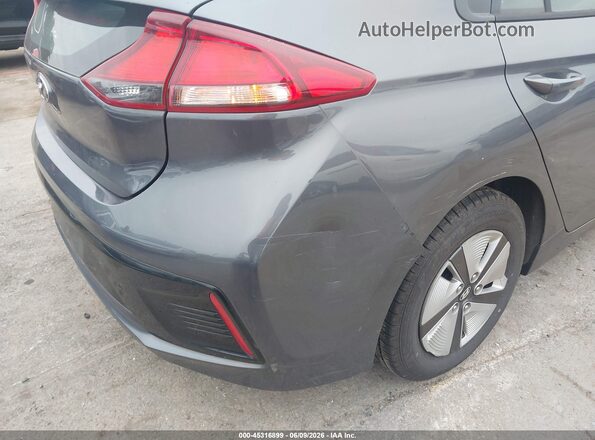KMHC65LC3KU180094 2019 HYUNDAI IONIQ HYBRID Gray 